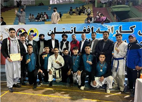 درخشش مهاجرین افغانستانی ساکن ایران در بیست و سومین دوره مسابقات انتخابی تیم ملی کاراته افغانستان